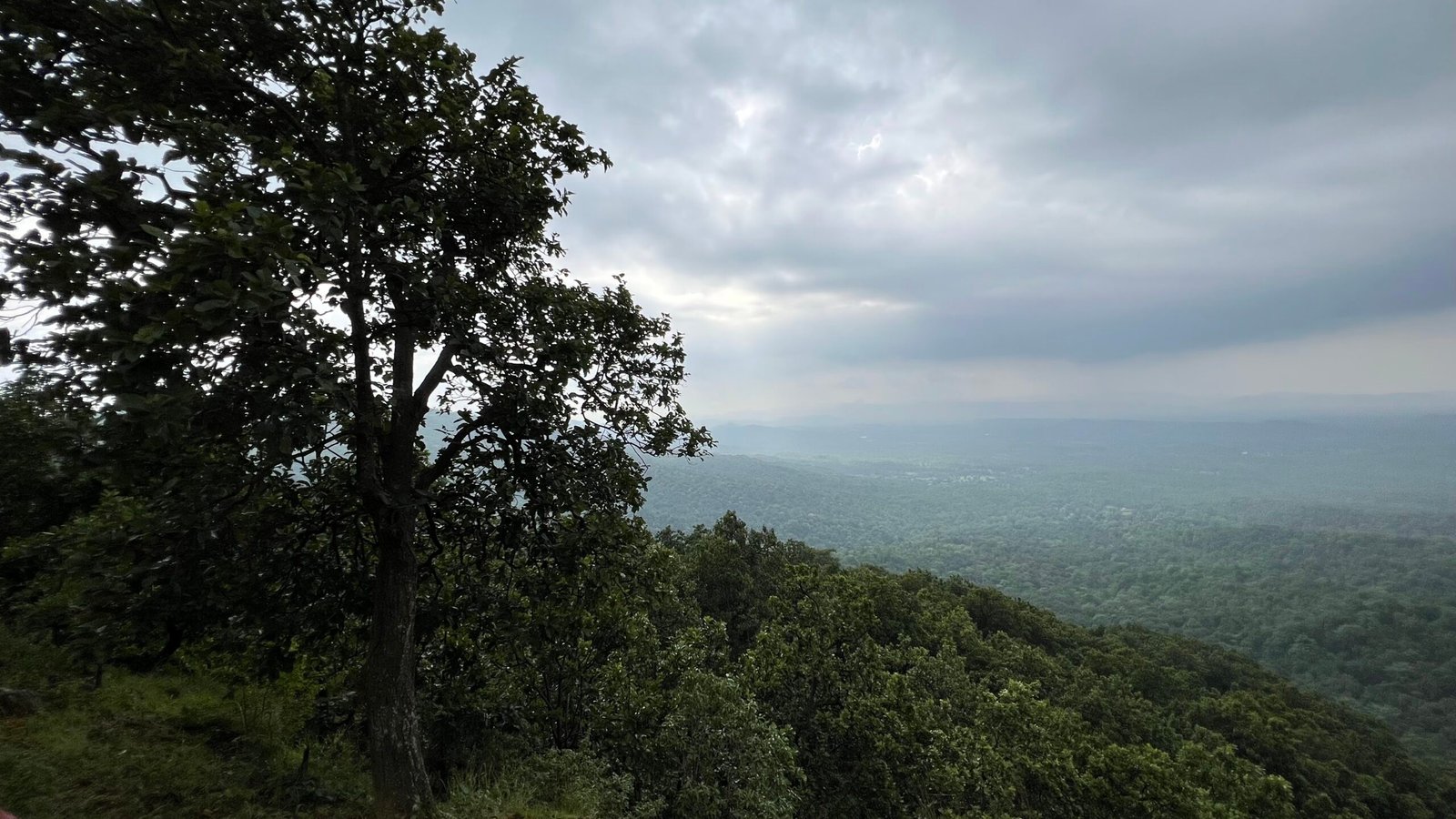 Tamia hill station near Nagpur sunset view over Satpura hills